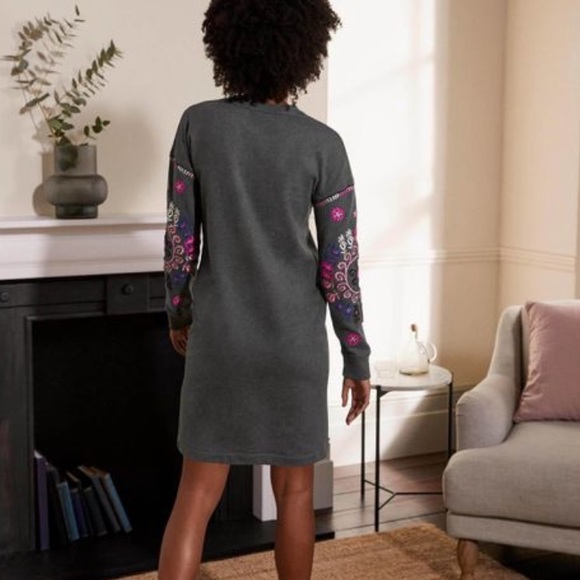 Boden Jasmine Sweatshirt Dress Long 